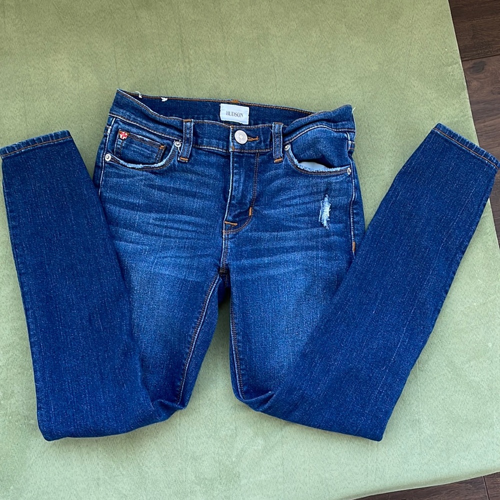 Hudson Natalie Skinny Jeans, size 25